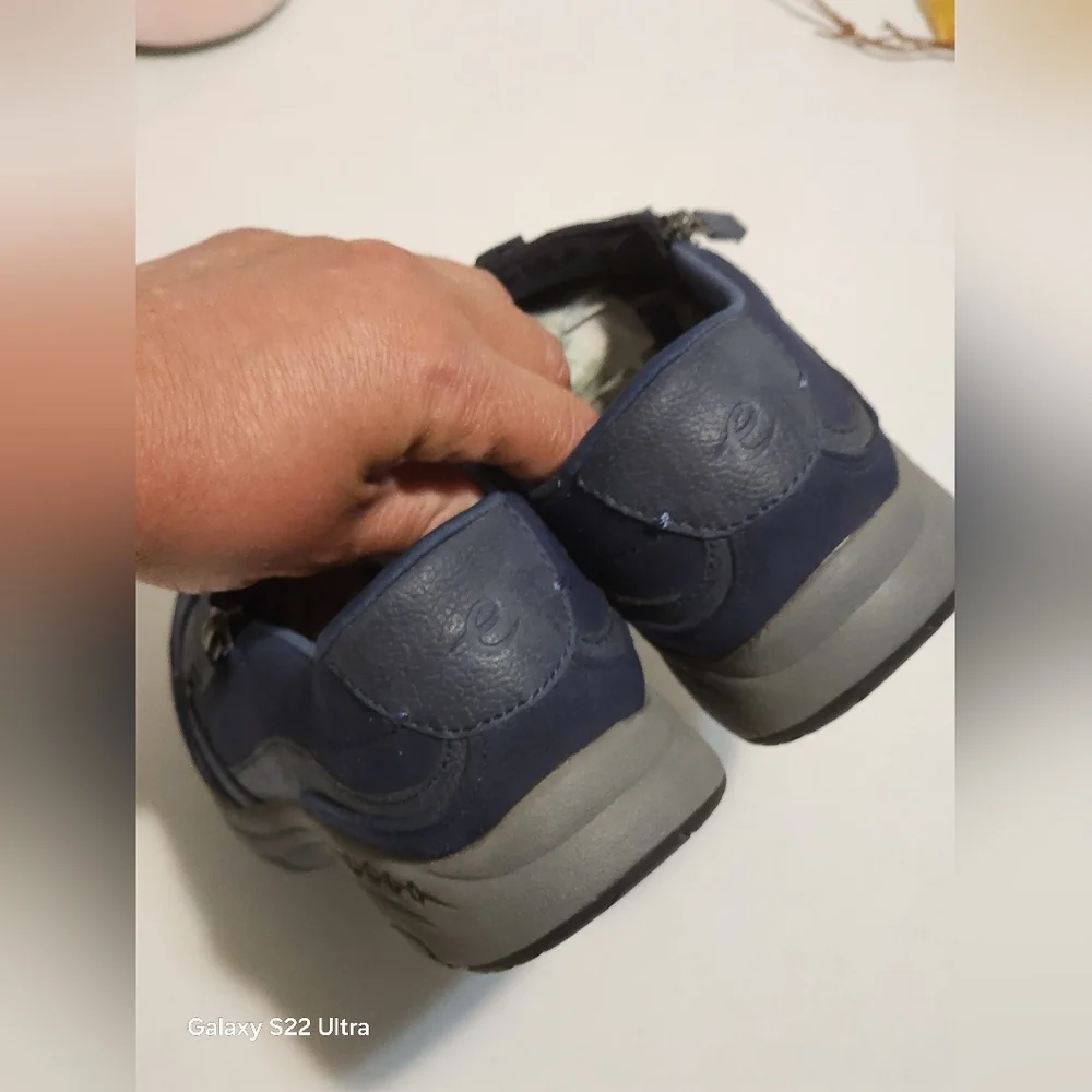 Esprit Dark Blue Slip-On Loafers - Picture 4 of 7
